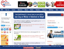 Tablet Screenshot of dutchhealthnetwork.nl